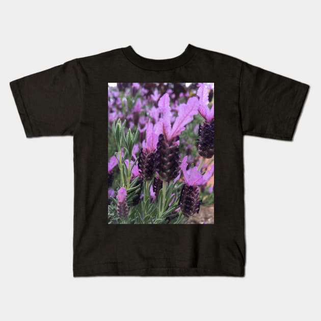 Lavender Kids T-Shirt by rilsshopp